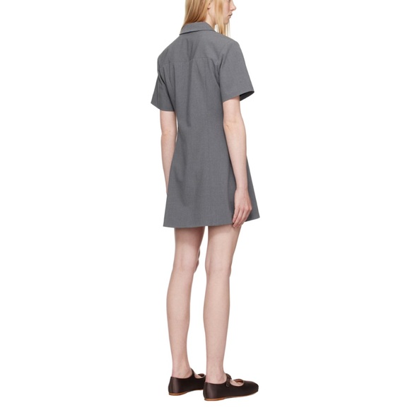 Sandy Liang Nurse Dress - Gray L - Picture 4 of 4